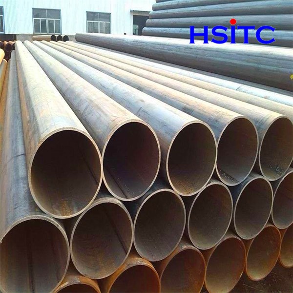 Astm A53 Gr.B 4" Sch60 ERW Steel Pipe Steam Hitam 0