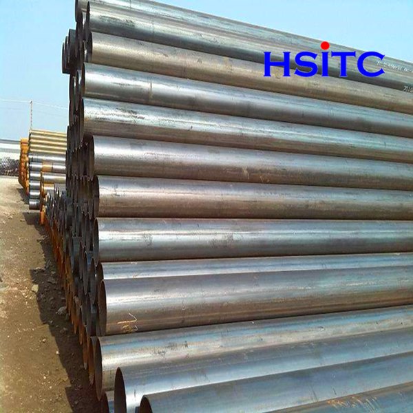 Seam lurus 8 inci Bagian Kerongkongan Tube Baja Karbon 0