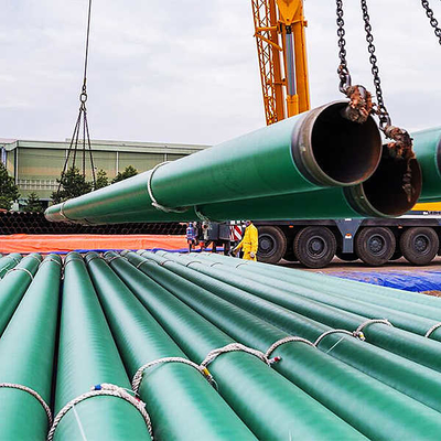 Low Pressure Fluid Transmissions Spiral Welded Tube for Piling Project (Proyek tabung las spiral untuk tumpukan)