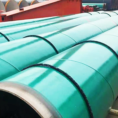 En10204 Sertifikat 3.1B Ssaw Steel Pipe atau Tube Epoxy Coating