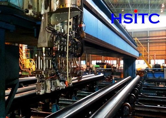 ISO 9001 Pipa tanpa jahitan baja hitam las 16 inci
