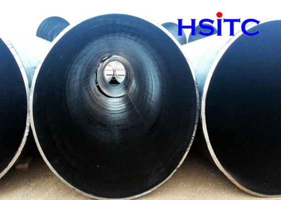 56 Inch En10210 3LPE Lapisan LSAW Steel Pipe Seam Langsung