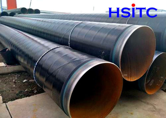 Dn200mm Spiral Submerged ASTM A252 6mm 8 "SSAW Steel Pipe Api 5l