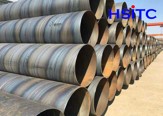 Dn200mm Spiral Submerged ASTM A252 6mm 8 "SSAW Steel Pipe Api 5l