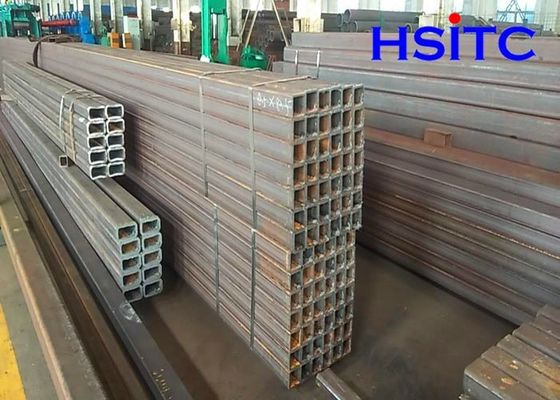 1mm dinding tipis persegi Struktur Jembatan Steel Tubing