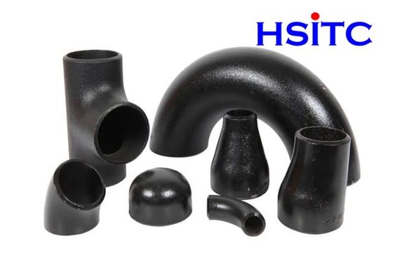 DIN ST37 Steel Butt Welded Pipe Fittings 180 derajat Carbon Steel Pipe Fittings