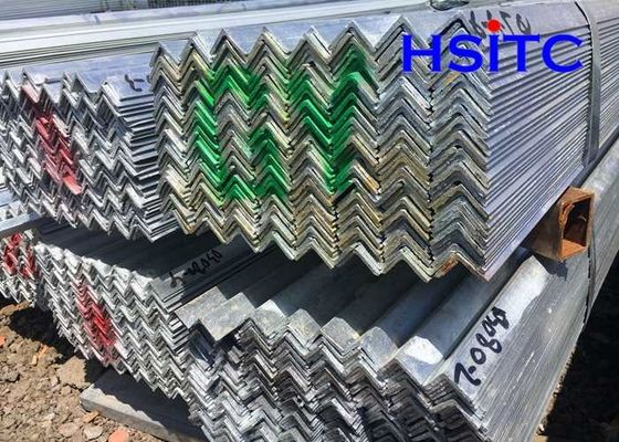 DIN17100 St37 Metal Angle Bar St52 Baja Struktural Konstruksi