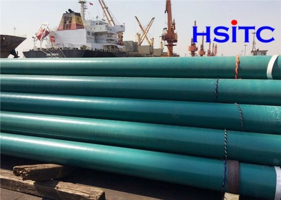 Tiga Lapisan Polyethylene Propylene Anti Korosi Pipa Baja 6m