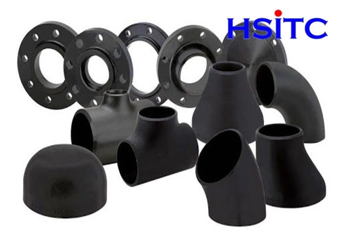 EN 10253-1 Pipa Baja Karbon Tee P235TR2 Fittings Pipa Baja Karbon