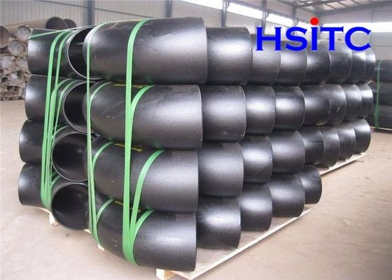 SCH10 Ansi B16.28 33.4mm pipa baja karbon siku 45 derajat