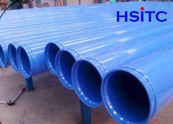 Panas uap 3000mm X52 anti korosi pipa baja Din30670