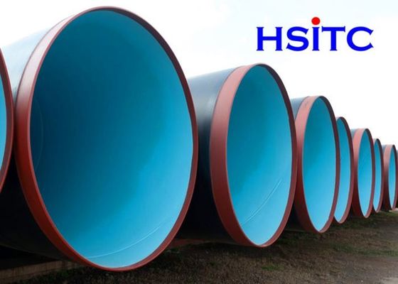 Tiga Lapisan Polyethylene Propylene Anti Korosi Pipa Baja 6m