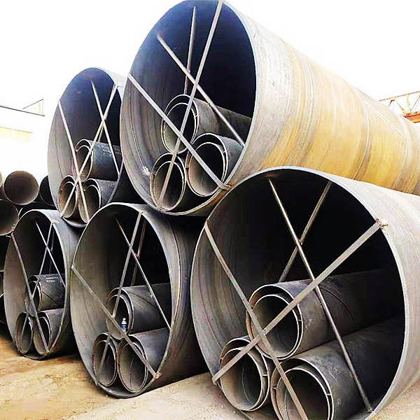 ASTM A139 Ssaw Pipe Std Sch40 Ketebalan dinding Baja Karbon 0