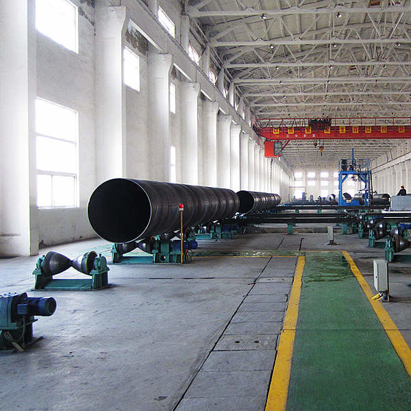 Low Pressure Fluid Transmissions Spiral Welded Tube for Piling Project (Proyek tabung las spiral untuk tumpukan) 0