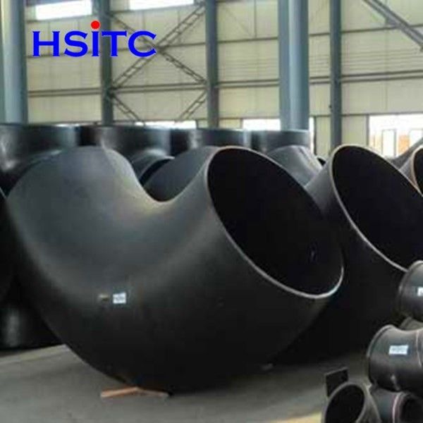 DIN ST37 Steel Butt Welded Pipe Fittings 180 derajat Carbon Steel Pipe Fittings 0
