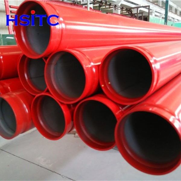 Tabung baja karbon bergelombang galvanis ASTM A53 DN100 0
