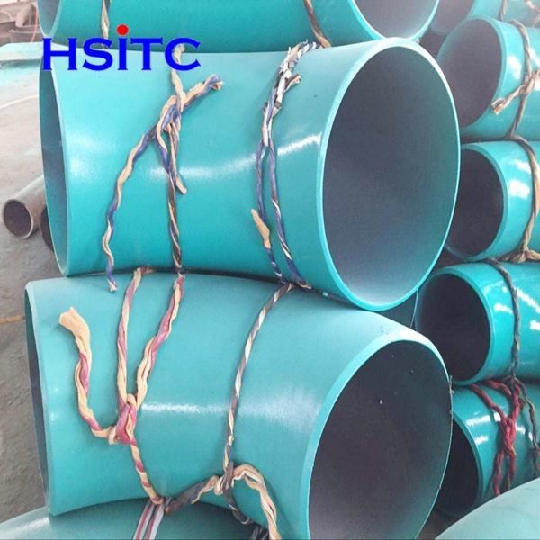 Tiga Lapisan Polyethylene Propylene Anti Korosi Pipa Baja 6m 0